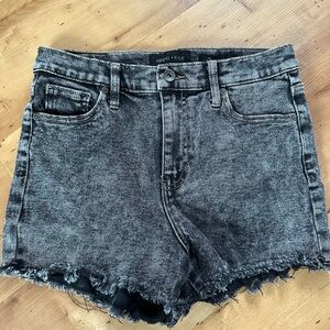 Kendall & Kylie Charcoal Jean Shorts